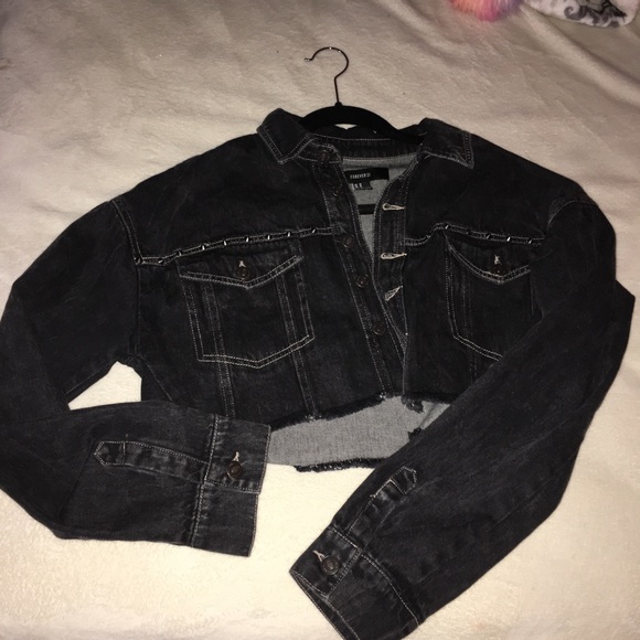 Jean jacket dark gray/black - Picture 4 of 4